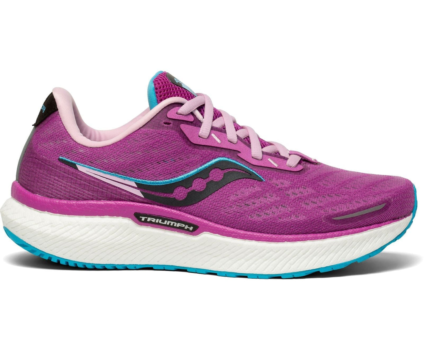 Women's Saucony Triumph 19, Razzle/Blaze, 8.5 B Medium