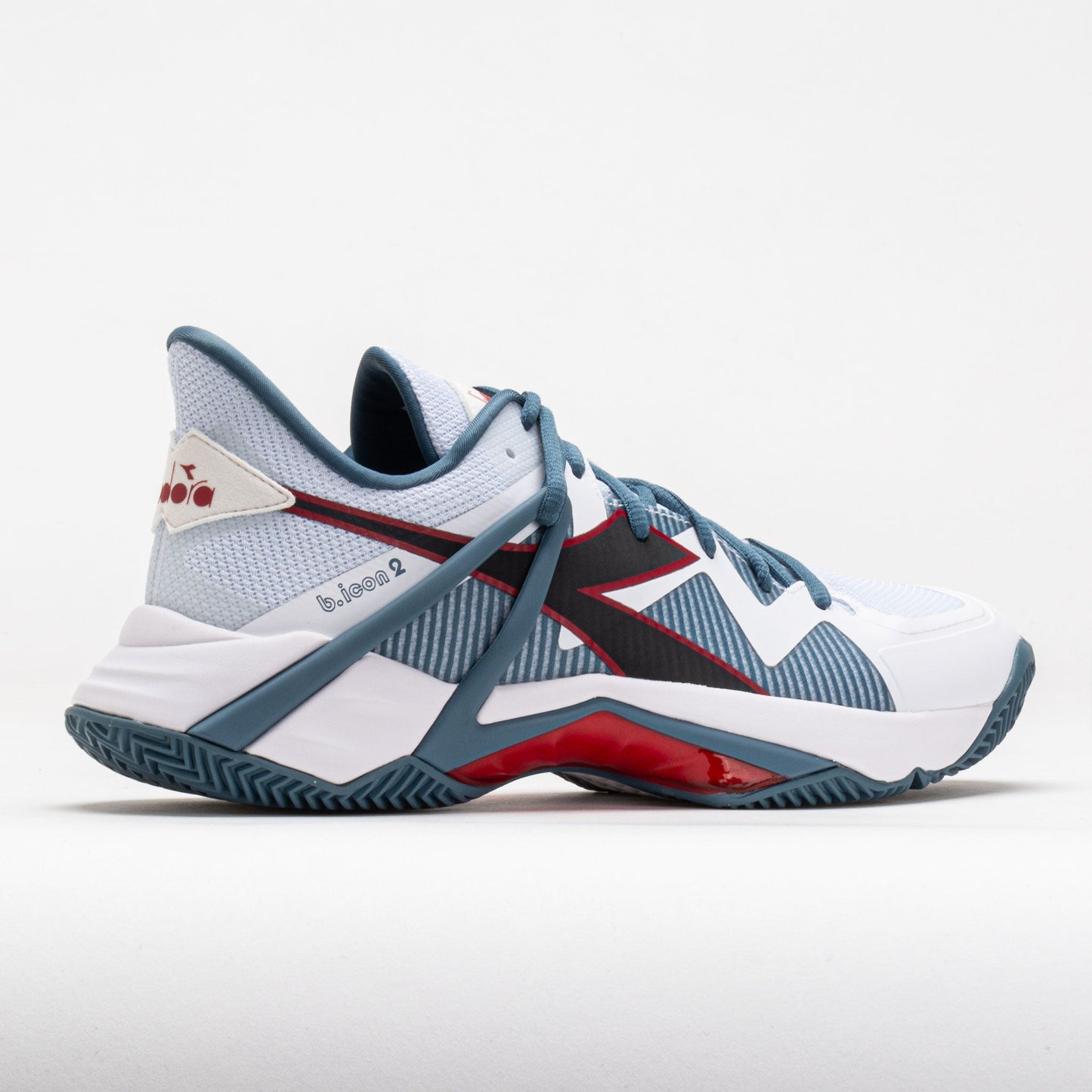 Diadora B.Icon 2 Clay Men's White/Oceanview/Salsa