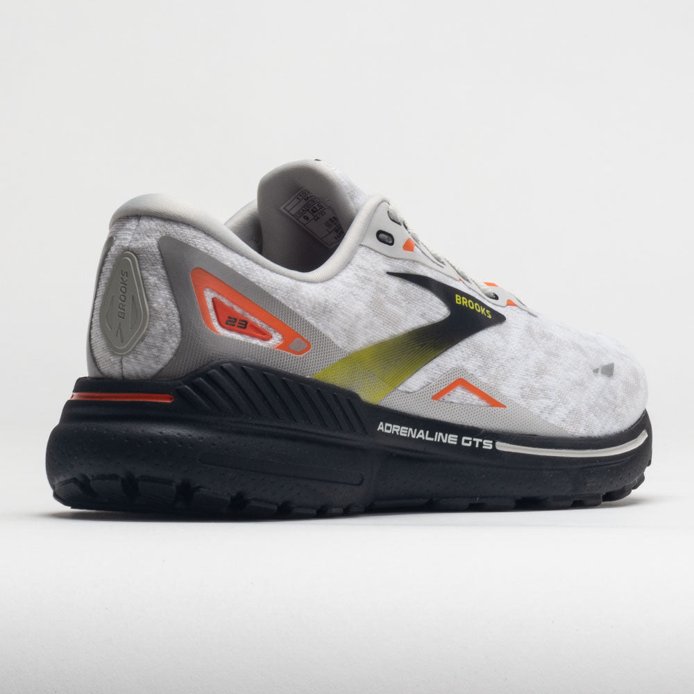 Brooks Adrenaline GTS 23 Men's Oyster/Black/Red Orange