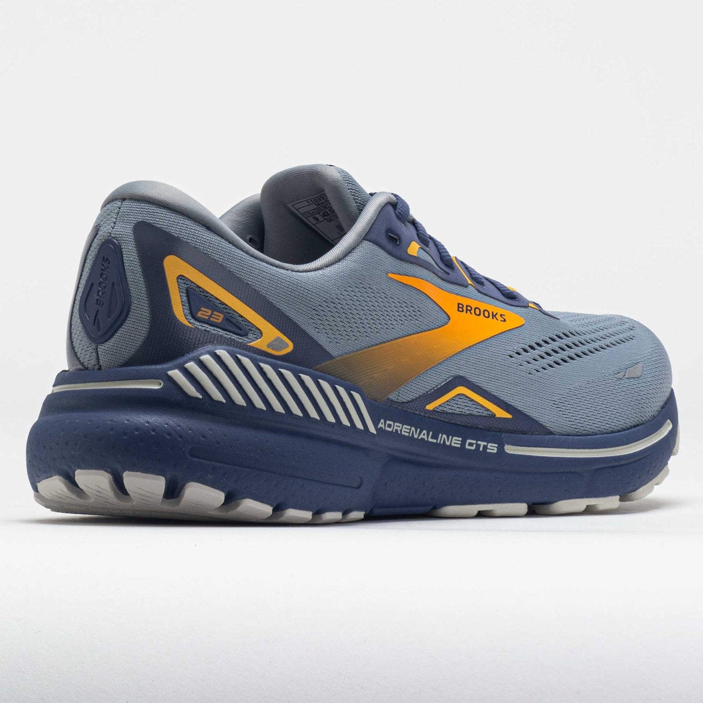 Brooks Adrenaline GTS 23 Men's Grey/Crown Blue/Orange