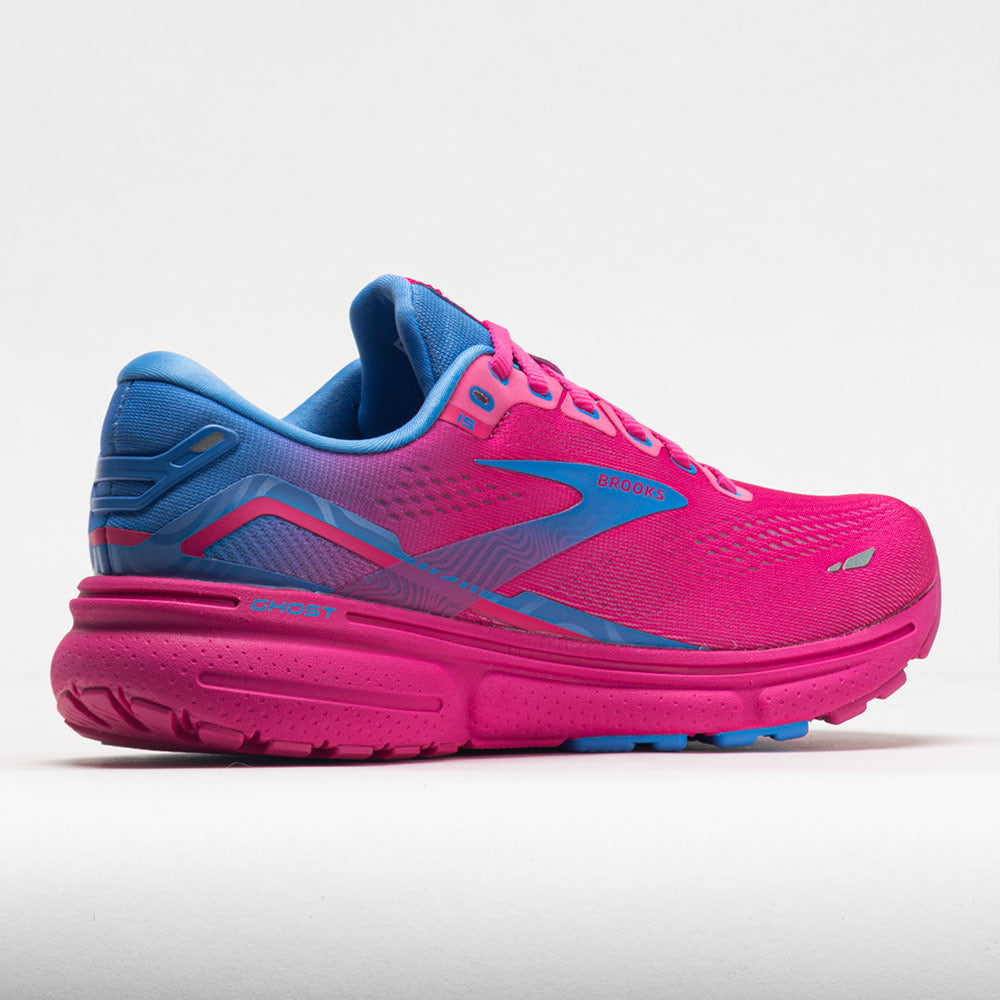 Brooks Ghost 15 Women's Pink Glo/Blue/Fuchsia