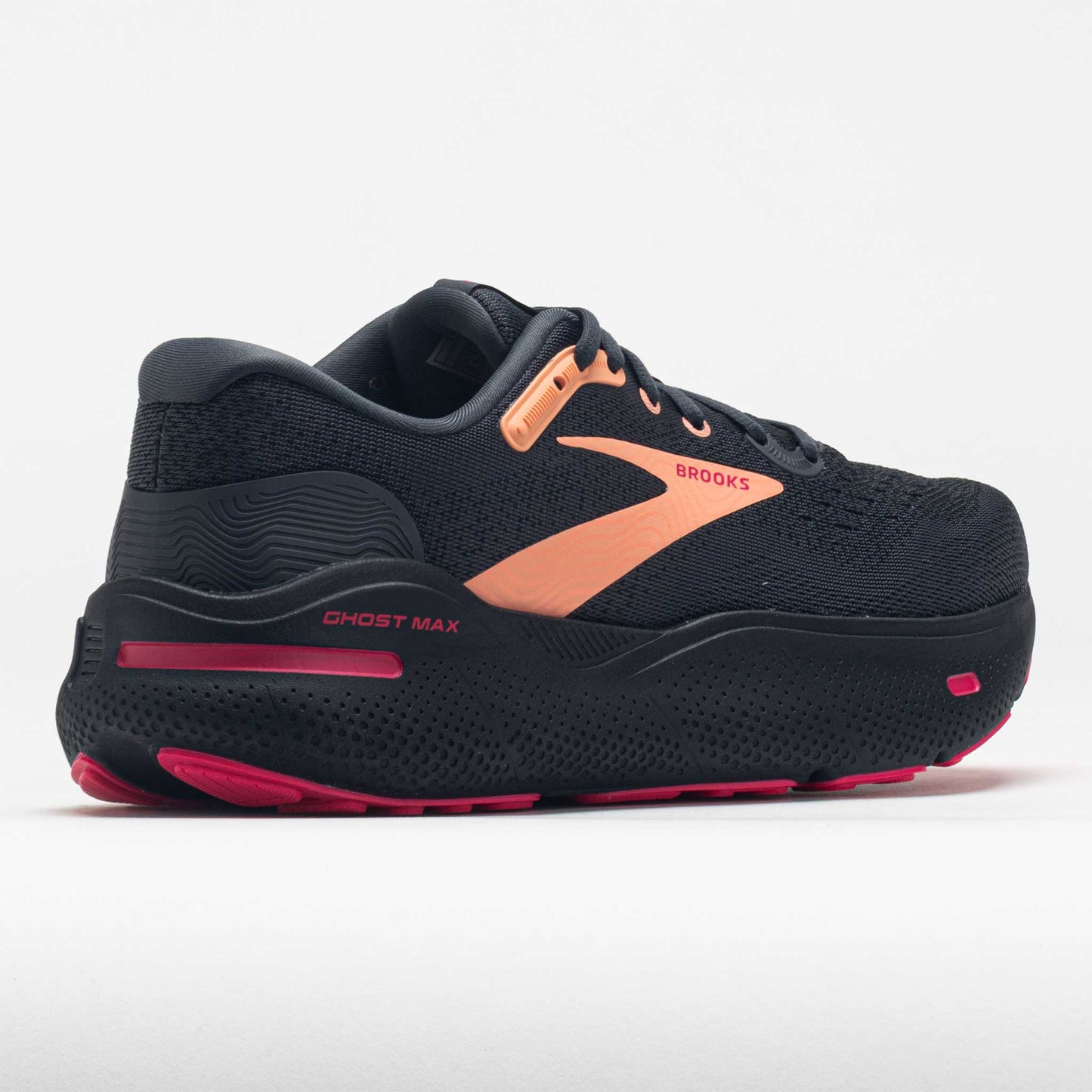 Brooks Ghost Max Women's Black/Papaya/Raspberry
