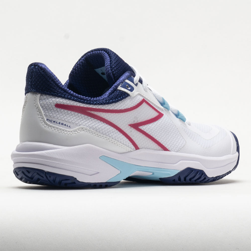 Diadora Trofeo 2 AG Pickleball Women's  White/Blueprint/Pink Yarrow