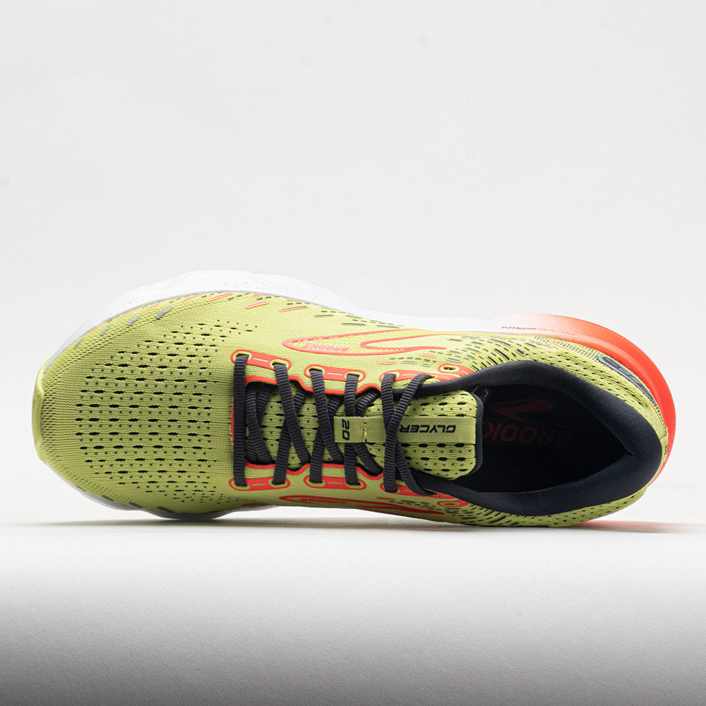 Brooks Glycerin 20 Men's  Lime/Red/Ebony