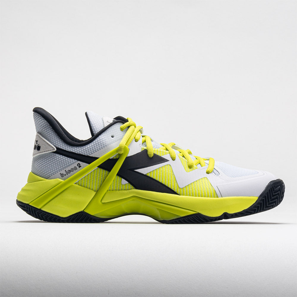 Diadora B.Icon 2 Clay Men's  White/Black/Evening Primrose