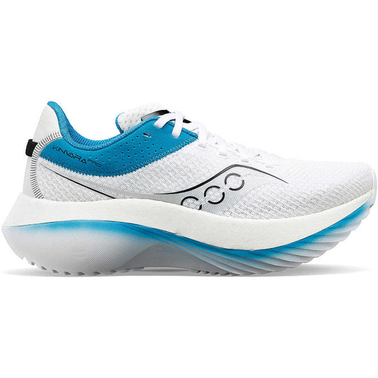 Women's Saucony Kinvara Pro, White/Ink, 10 B Medium
