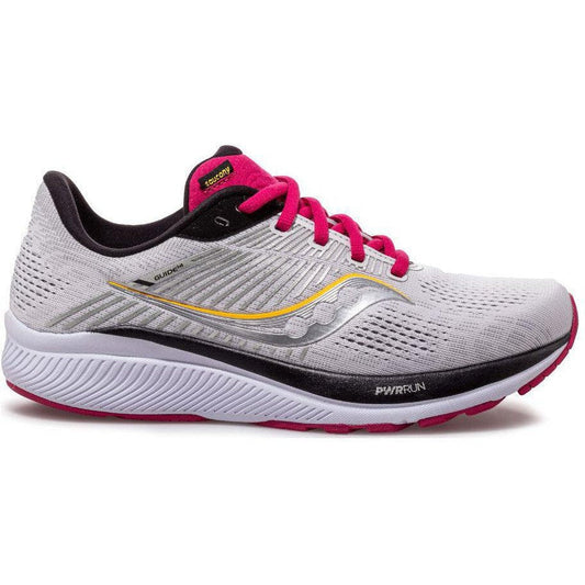 Women's Saucony Guide 14, Alloy/Cherry, 7 B Medium