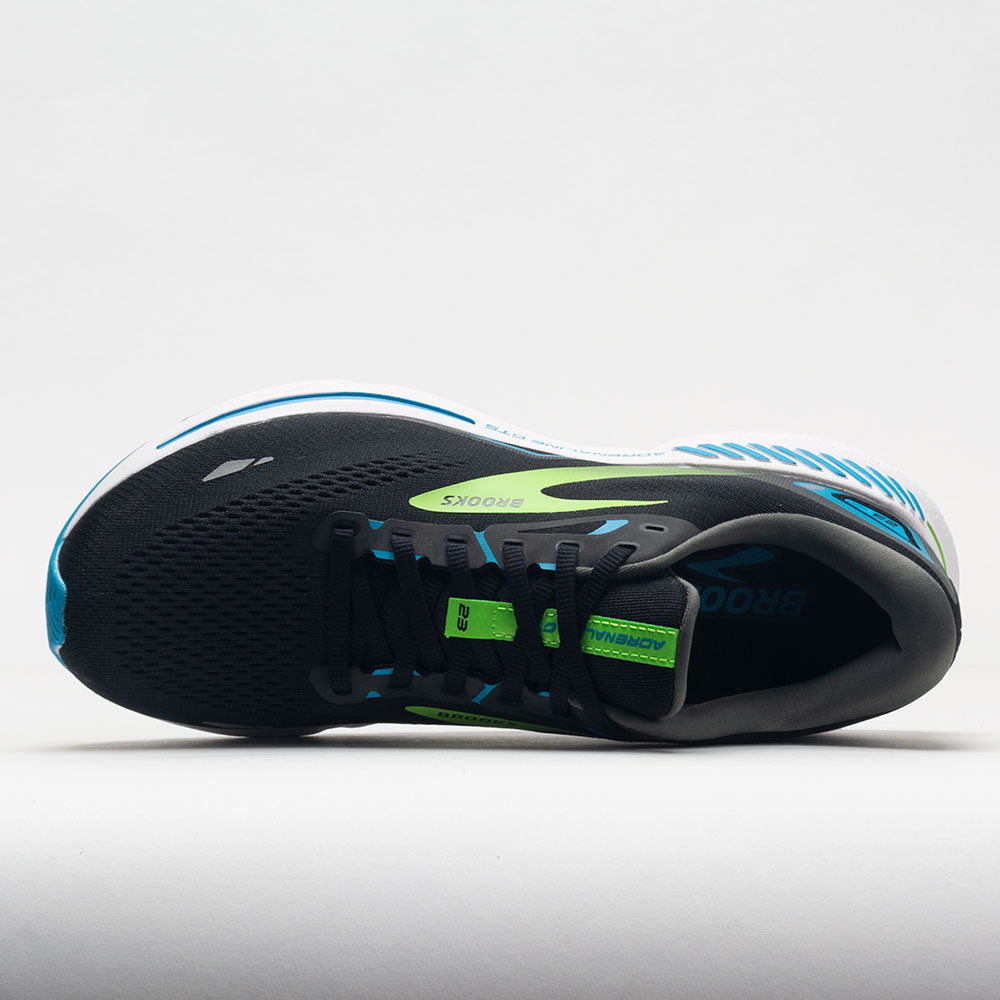 Brooks Adrenaline GTS 23 Men's  Black/Hawaiian Ocean/Green