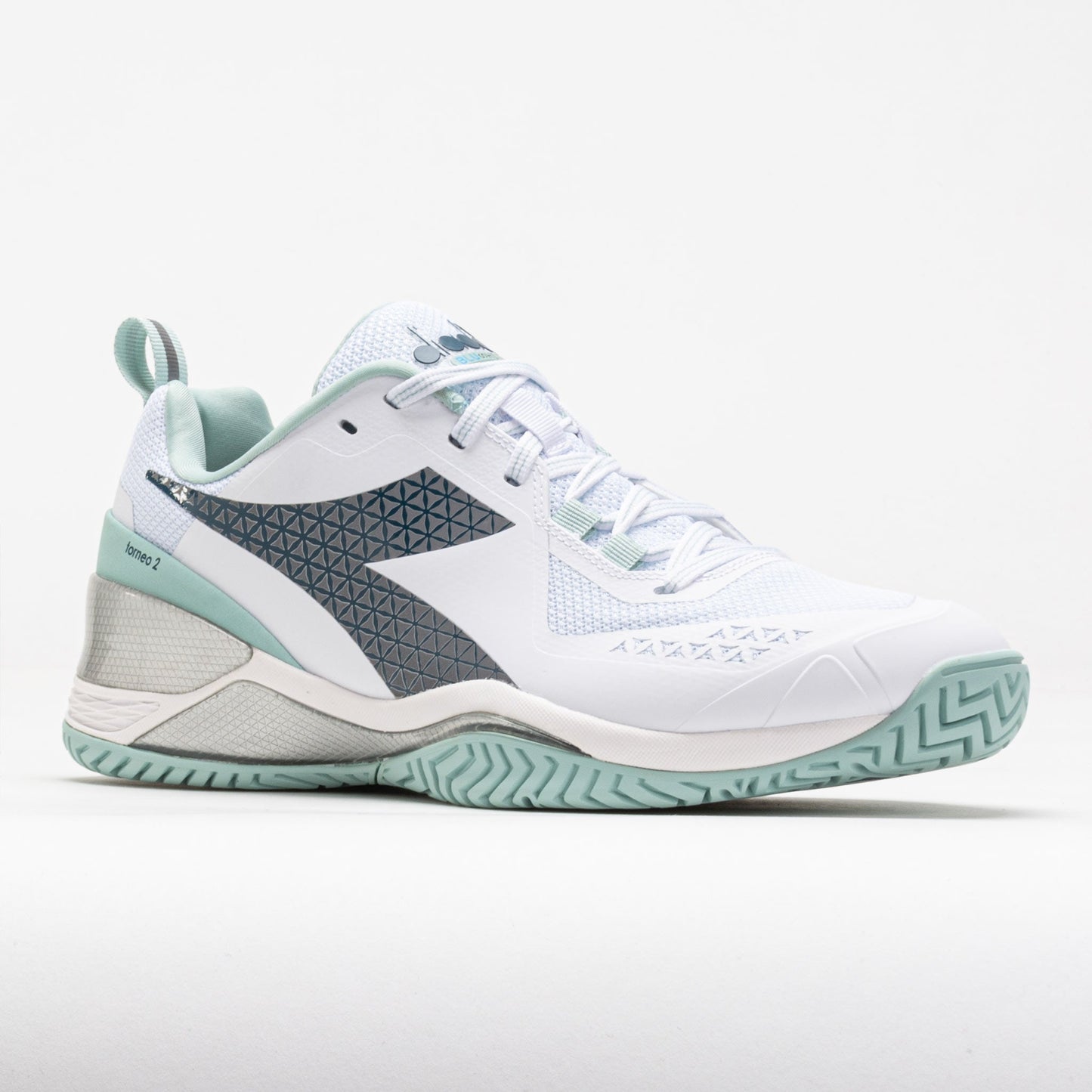 Diadora Blushield Torneo 2 AG Women's  White/Legion Blue/Surf Spray