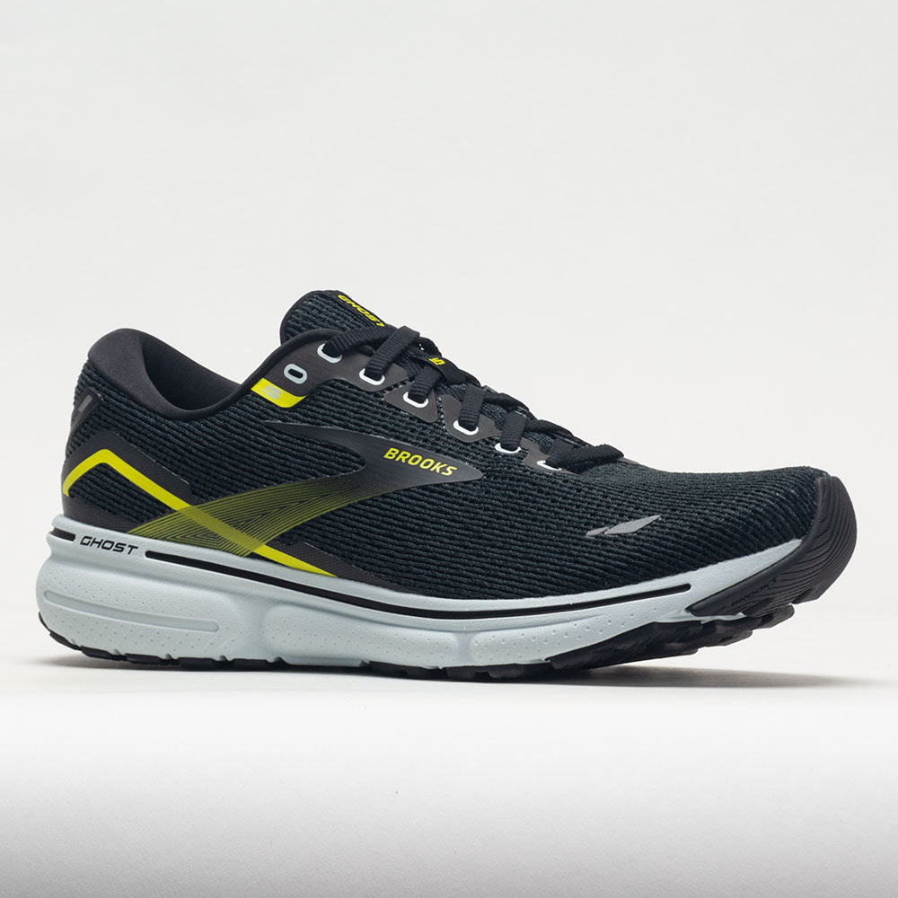 Brooks Ghost 15 Men's  Black/Ballad Blue/Sulphur