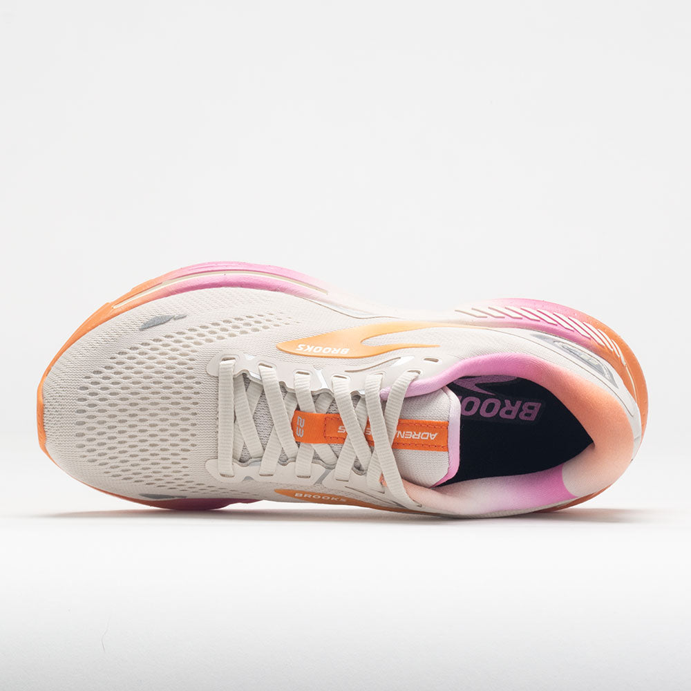 Brooks Adrenaline GTS 23 Women's  White Sand/Sunset/Fuchsia